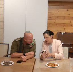 ראשת המועצה והמח"ט