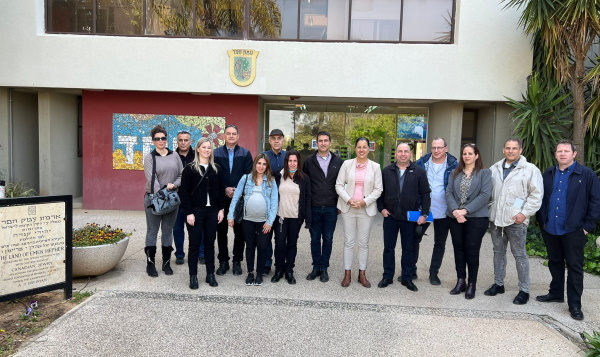 משתתפים בסיור של מרחב מרכז של רשות מקרקעי ישראל בעמק