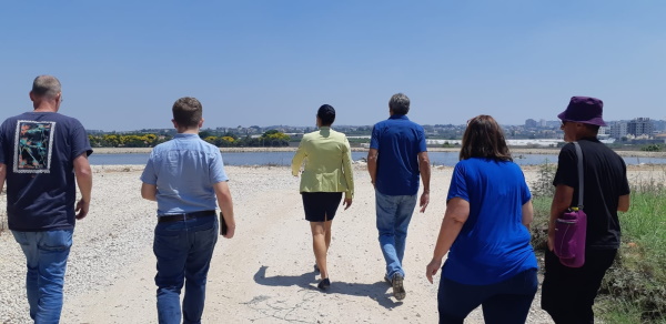 יו"ר ועדת חוץ וביטחון ובכירים נוספים בסיור במועצה