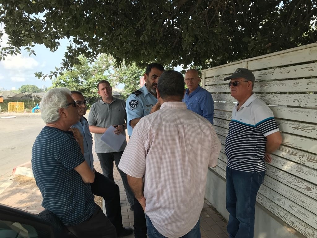 משתתפי הסיור