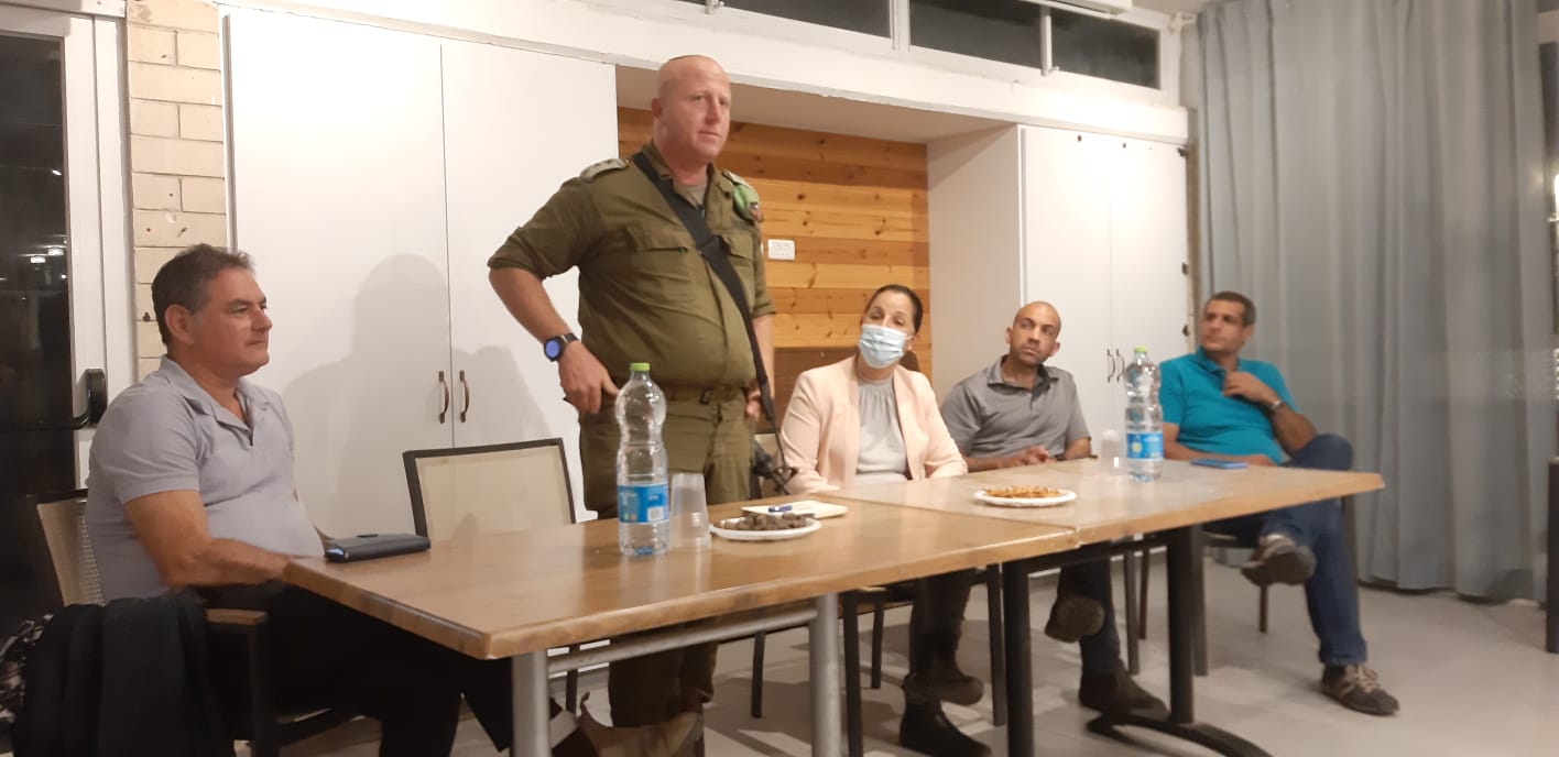 ראשת המועצה, סגנה, קב"ט המועצה והמח"ט