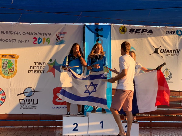 הגולשת מיקה כפרי זוכה באליפות אירופה לנוער בגלשני רוח במכמורת