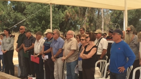 התקיים טקס הזיכרון לנופלים בקרב בקאקון