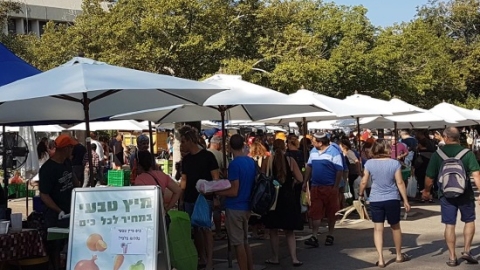 פתיחה נפלאה לשוק תוצרת העמק