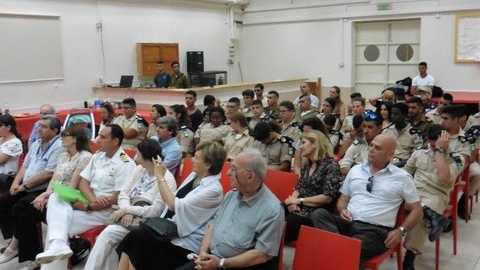 אורחים בטקס הצי הצליאני