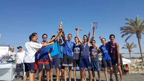 מעיין שחר אלופי המדינה בכדורעף חופים