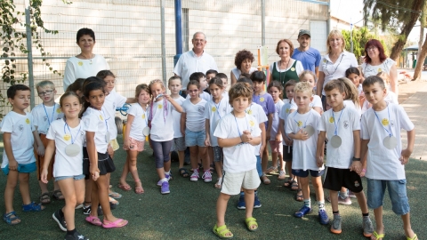 פותחים שנה בבית הספר כפר ויתקין עם מנהלת חדשה, אורנה כהן