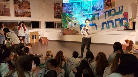 	גלית שאול, בטקס